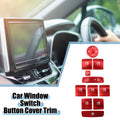 Car Master Window Switch Button Cover Trim Replacement for Hyundai Elantra (2021–2022)
