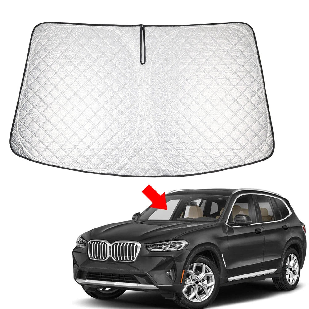 Foldable Windshield Sun Shade for BMW X3 (2018–2024)