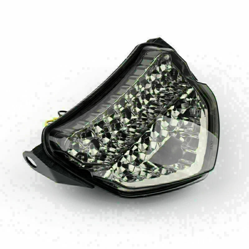Clear LED Brake Tail Light Turn Signals for Suzuki GSXR 600 GSX-R 750 (2004–2005)
