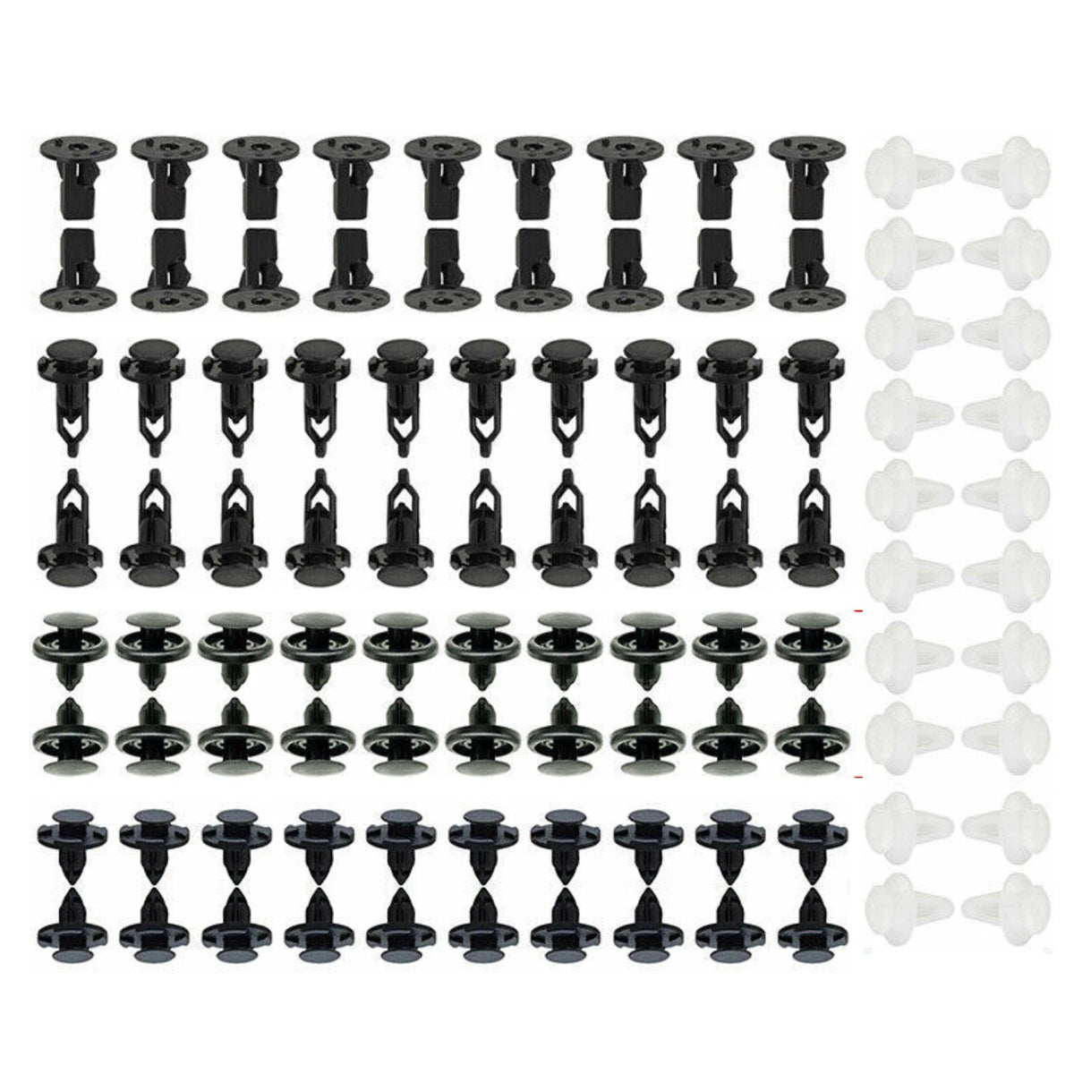 100 Pcs Body Clips Kit for Toyota Lexus