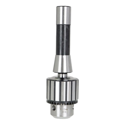 Drill Chuck with R8 Shank & K32 Key for Precision Tools (1/2" Capacity)