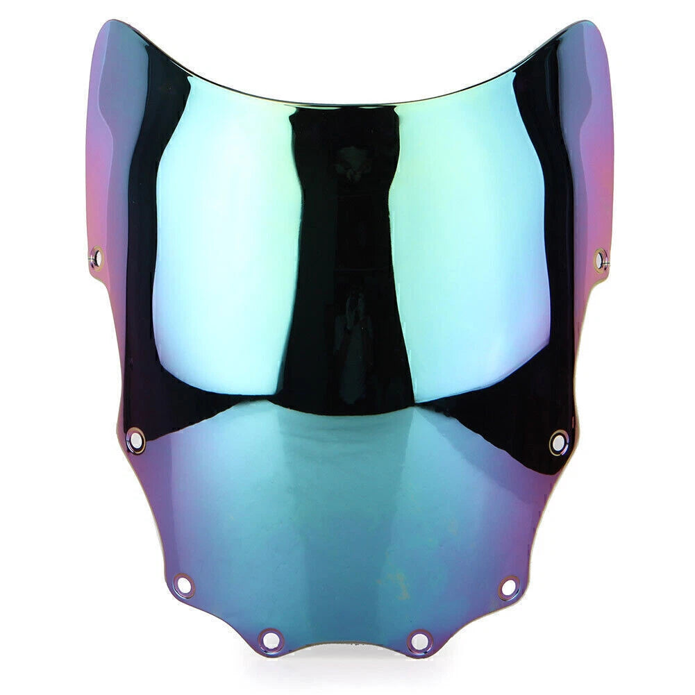 Deep-Iridium Front Windshield for Kawasaki EX500 Ninja 500R (1993–2009)