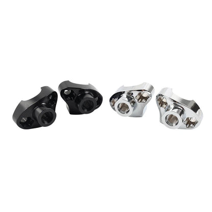 CNC 1" Handlebar Risers for Harley Dyna Heritage Softail Sportster (N/A)