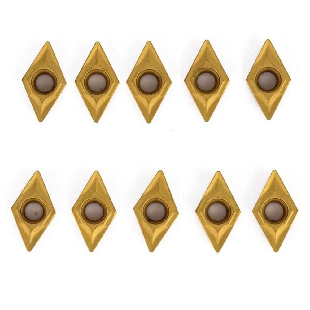 50Pcs DCMT070204 YBC251 Inserts for Lathe Turning