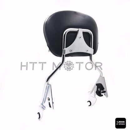 Detachable Backrest Sissy Bar for Harley Touring Street Glide Road King (2009–2020)