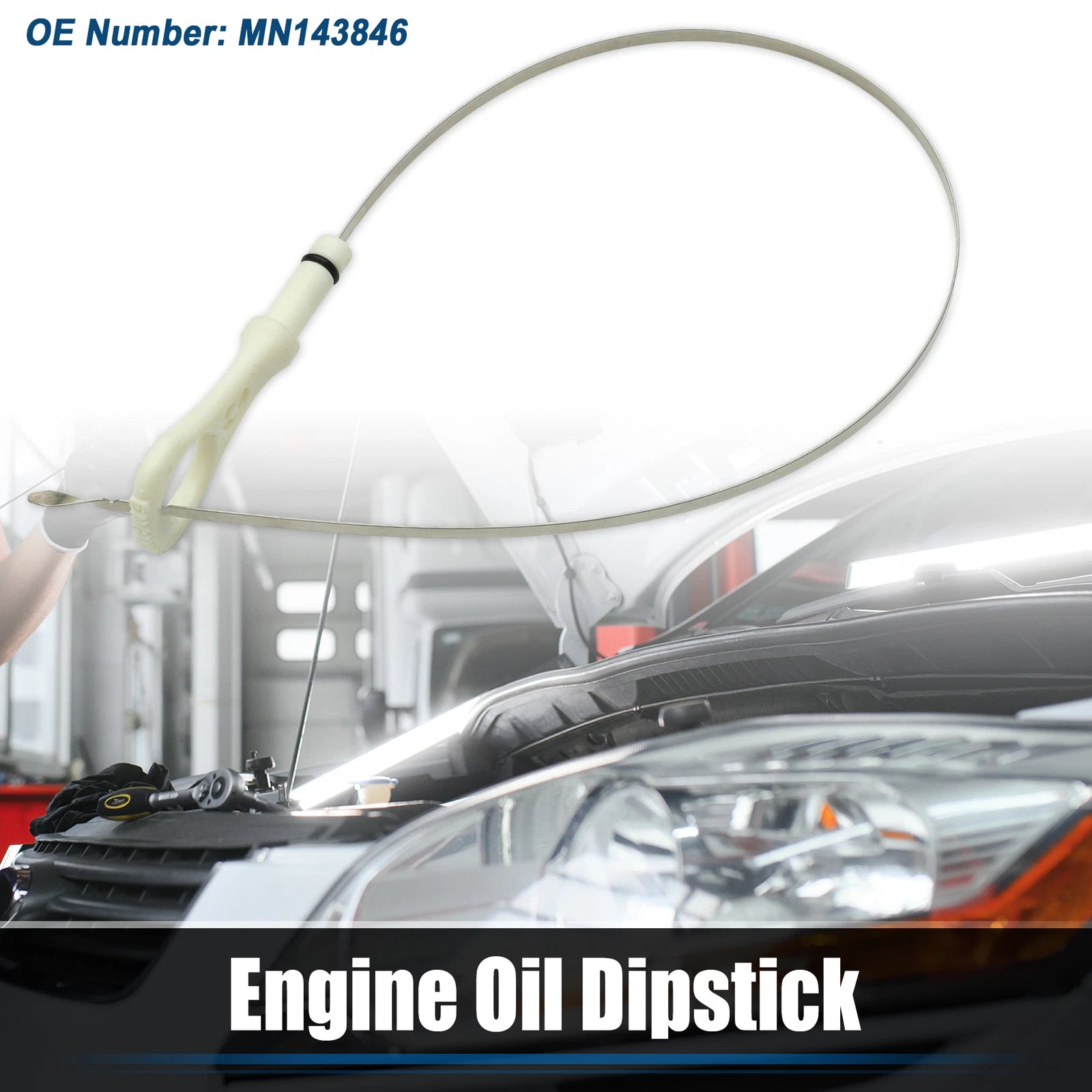 Engine Oil Level Indicator Dipstick Replacement for Mitsubishi L200 (1996–2007)
