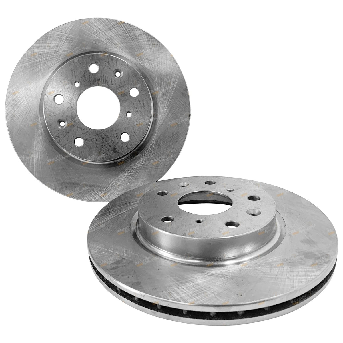 2 Front Disc Brake Rotors for Suzuki SX4 (2007–2010) RW420 4cyl 2.0L J20