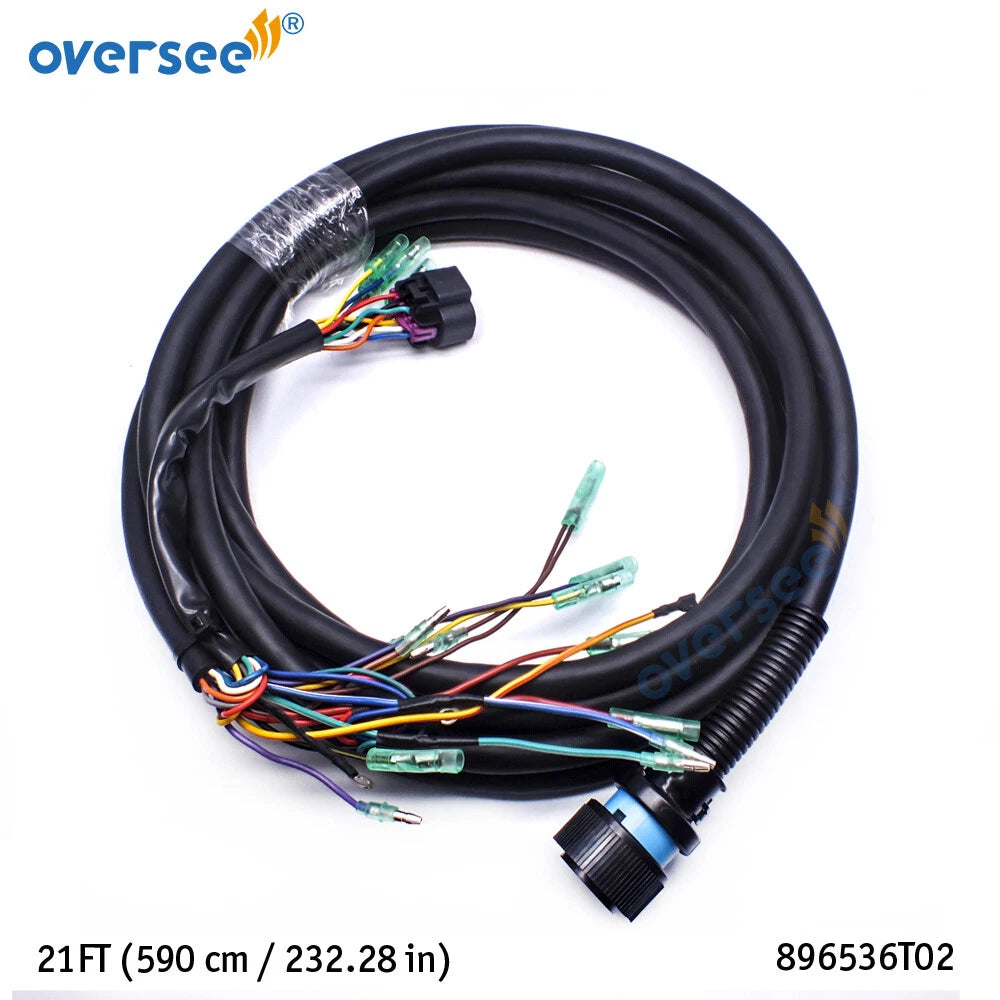 Harness Assembly & 15 Wire for Mercury Marine Outboard (4.8 M)