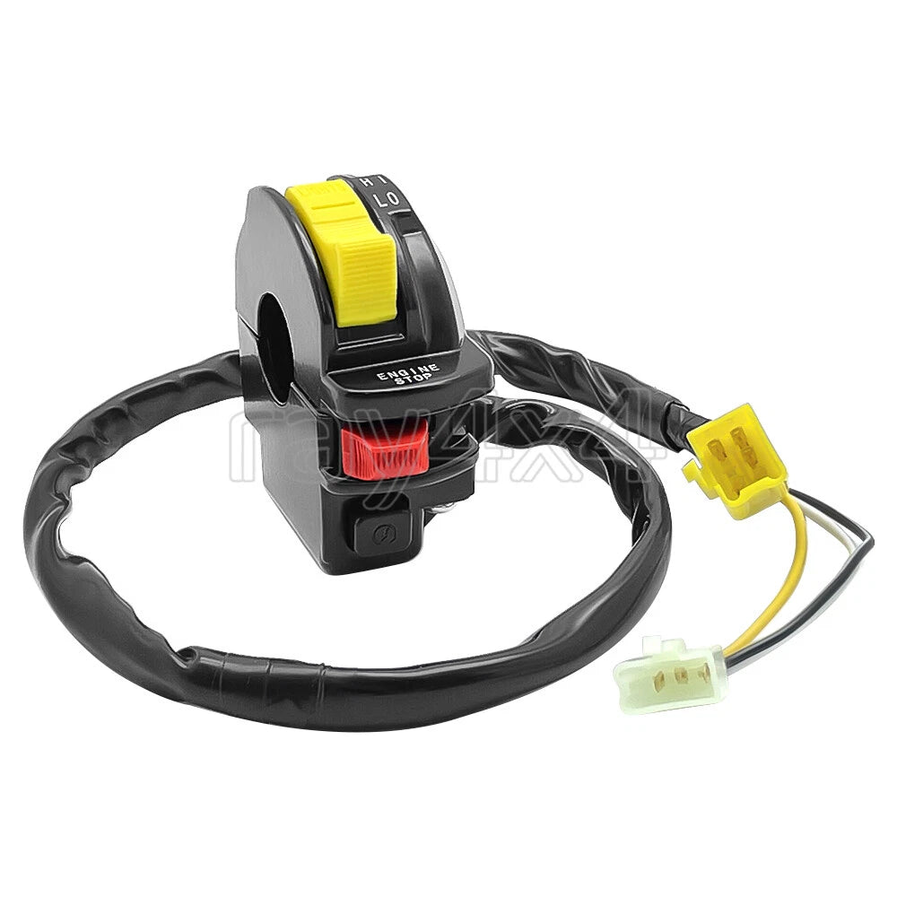 Handlebar Start Stop Kill Switch for Suzuki LT230GE LT250EF LTF230 (1985–1998)
