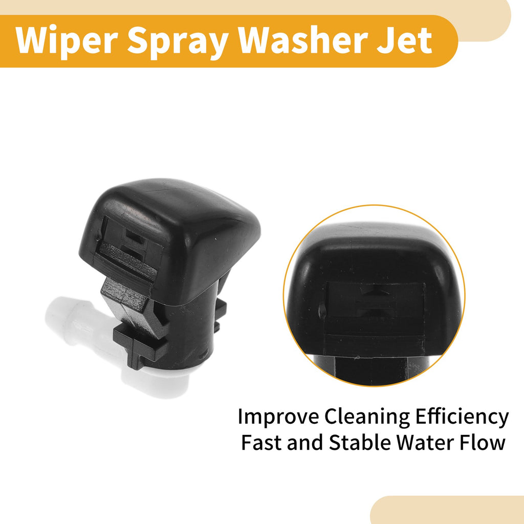 Windshield Washer Nozzle Kit with Gaskets for Dodge Dart (2012–2016)