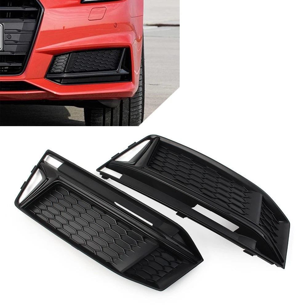Fog Light Grille Cover for Audi A4 B9 S4 (2016–2018)