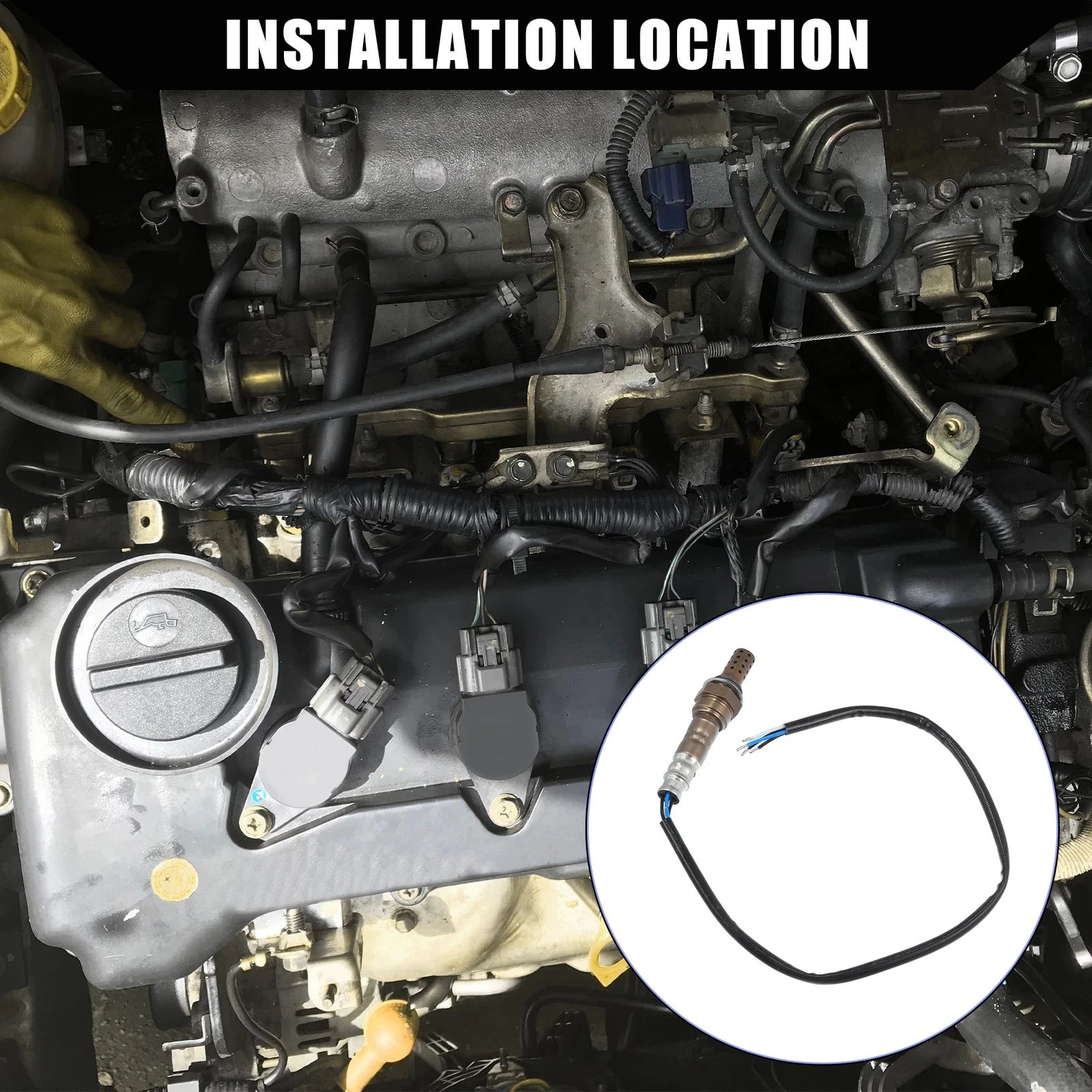 Upstream Oxygen Sensor Front Left for Honda Civic 1.4 1.6 (1991–2005)
