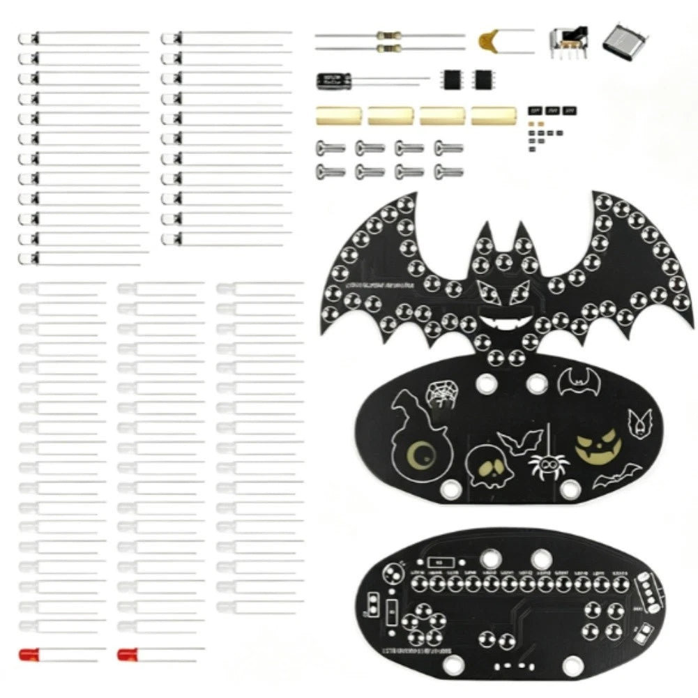 Bat Night Light Soldering Kit for Craft Projects (9.19 x 10.90 x 2.39 cm)
