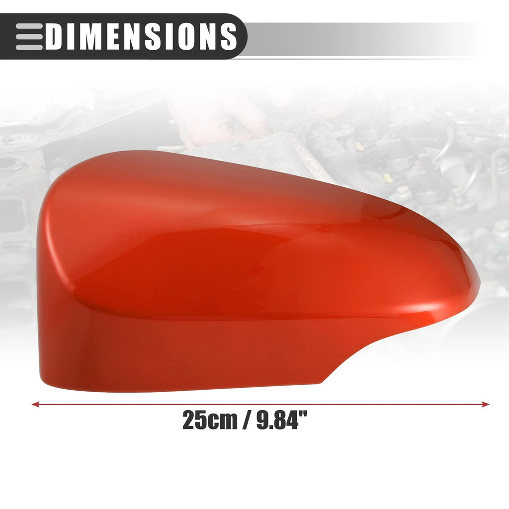 Left Side Mirror Cover Cap for Toyota Yaris (2012–2020) - Orange