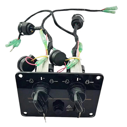 Dual Engine Key Switch Panel Assembly for Yamaha (Repl 6K1-82570-08-00)