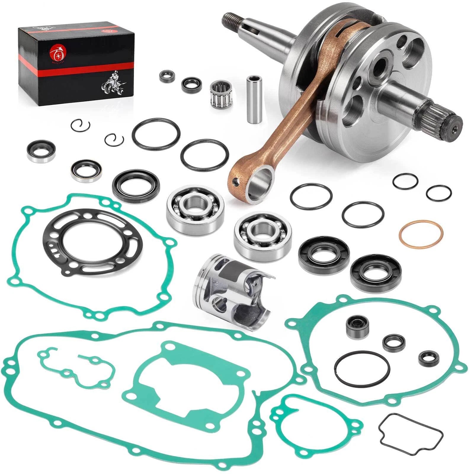Engine Rebuild Kit for Kawasaki KX85 (2001–2005) - Crankshaft, Gaskets, Bearings