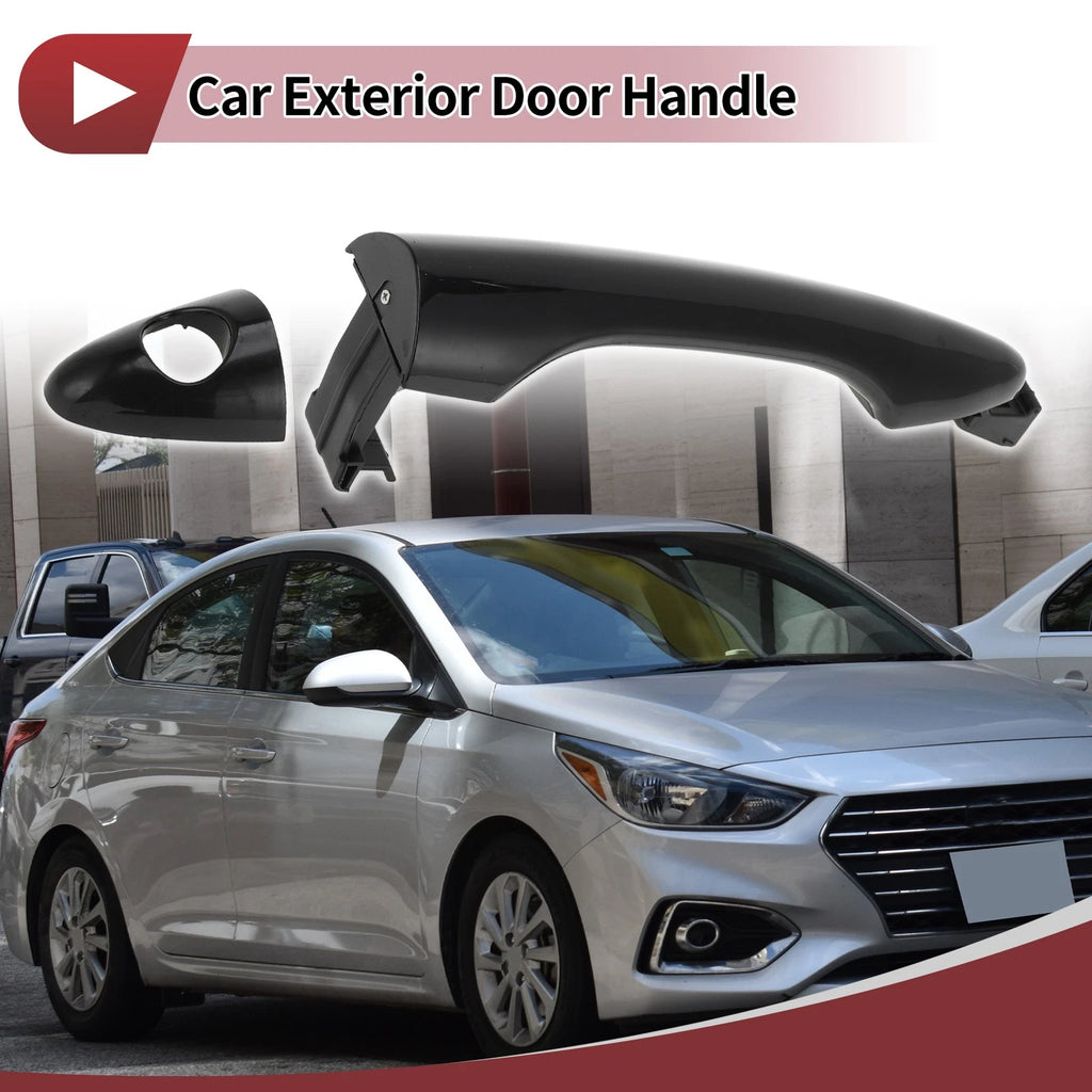 Exterior Door Handle Grip Front Left Replacement for Hyundai Tucson (2016–2023)