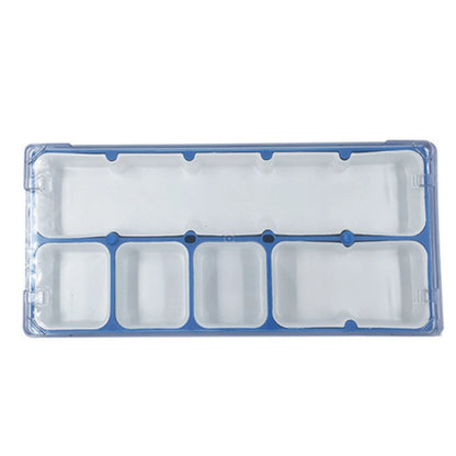 5 Grids Plastic Watch Repair Parts Storage Box
