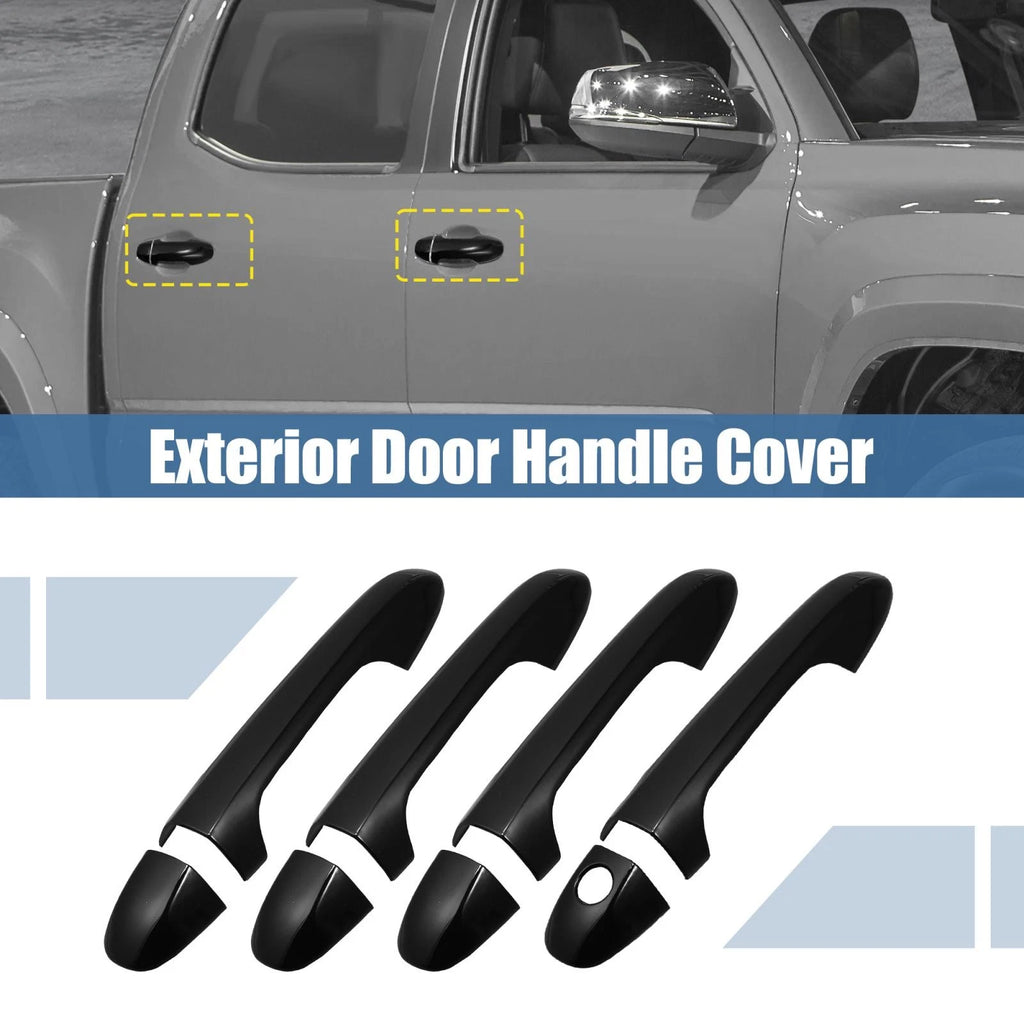 8pc ABS Side Door Handle Cover Trim for Toyota Tacoma (2016–2021)