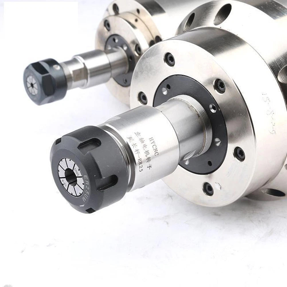 Motor Rotor ER Collet Chuck Spindle Attachment with Threaded Adapter