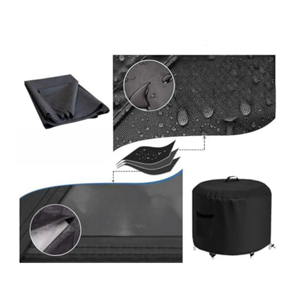 Waterproof Ice Bath Tub Cover for Portable Outdoor Use