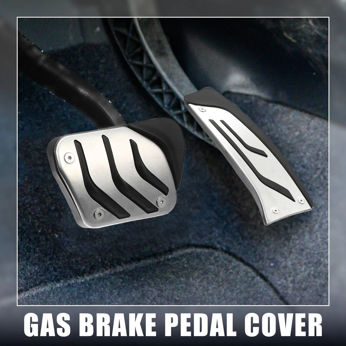 3X Accelerator & Brake Pedal Covers for BMW 1 2 3 4 Series (F20)
