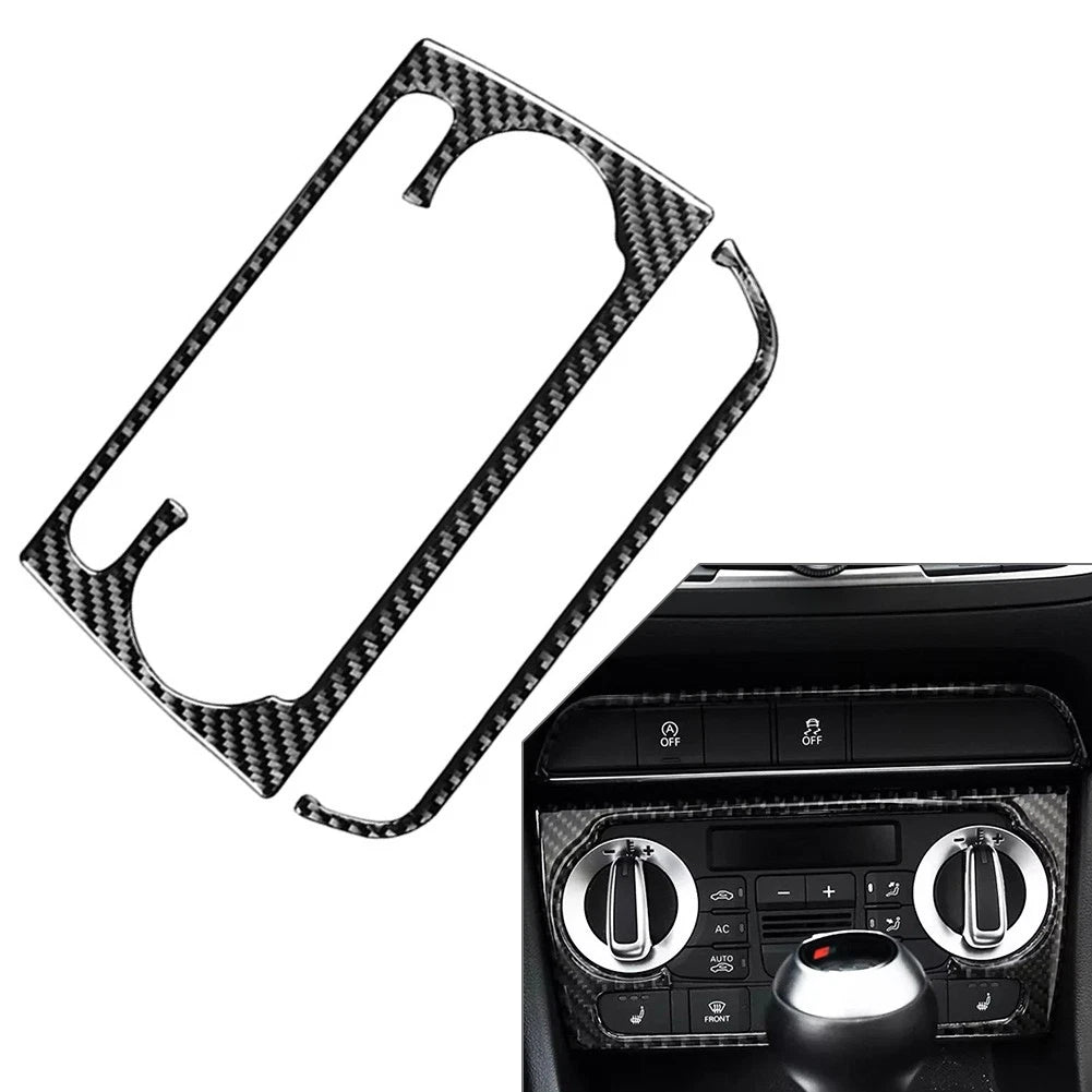 Carbon Fiber Center Console Trim for Audi Q3 (2013–2018)