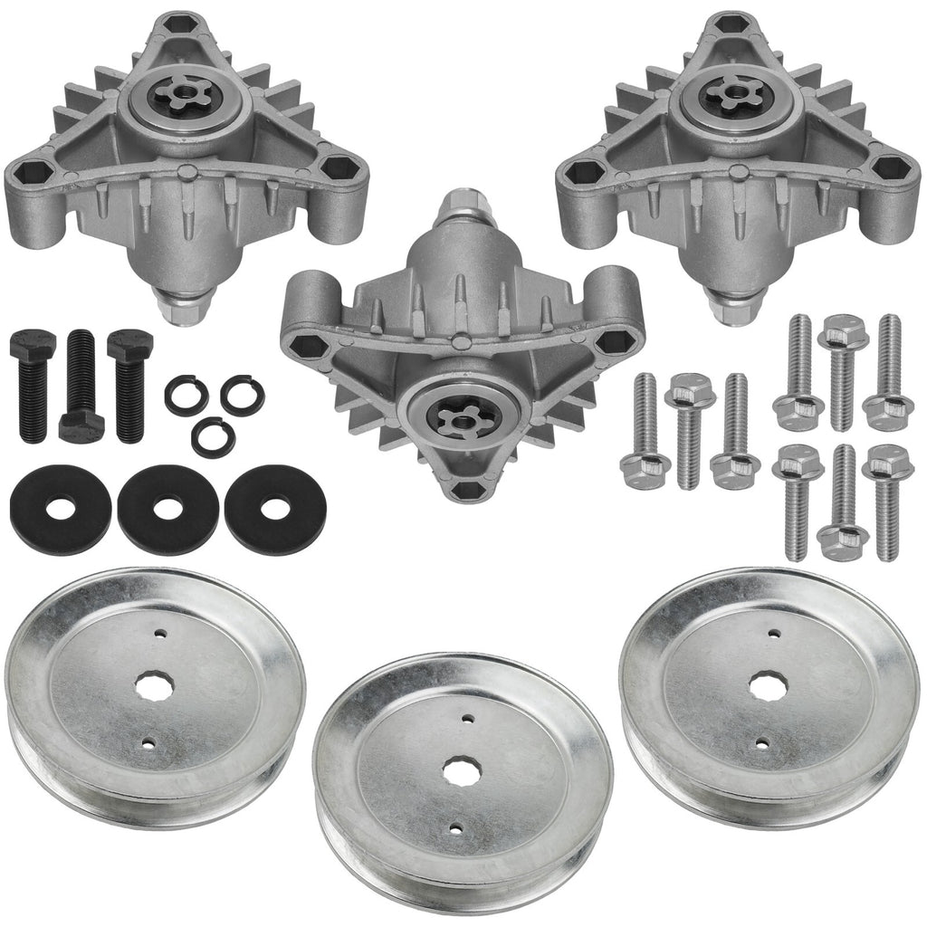 Spindle and Pulley Kit Replacement for Husqvarna YTH 180 (1998–2006)