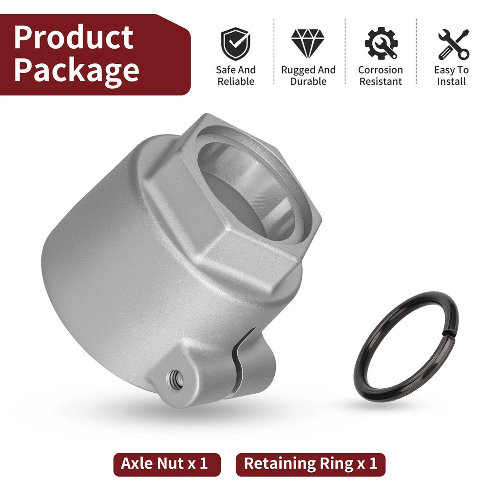 Rear Axle Nut 5137563 for Polaris Trail Boss 330, Scrambler 500, Trail Blazer 330 (1998–2006)