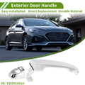 Exterior Door Handle Replacement Front Left for Hyundai Santa Fe (2009–2019)