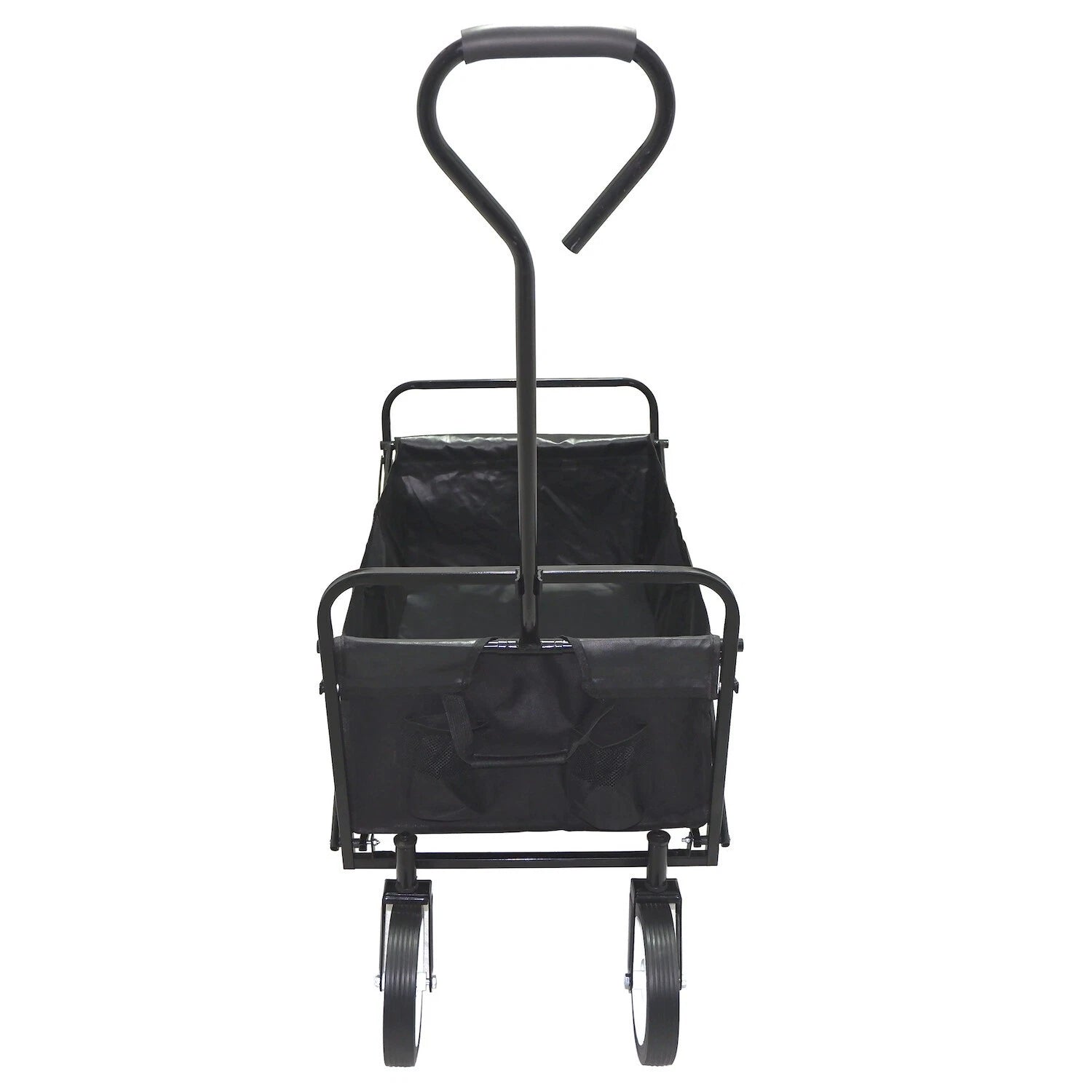 Folding Utility Wagon Cart with Wheels for Outdoor Use