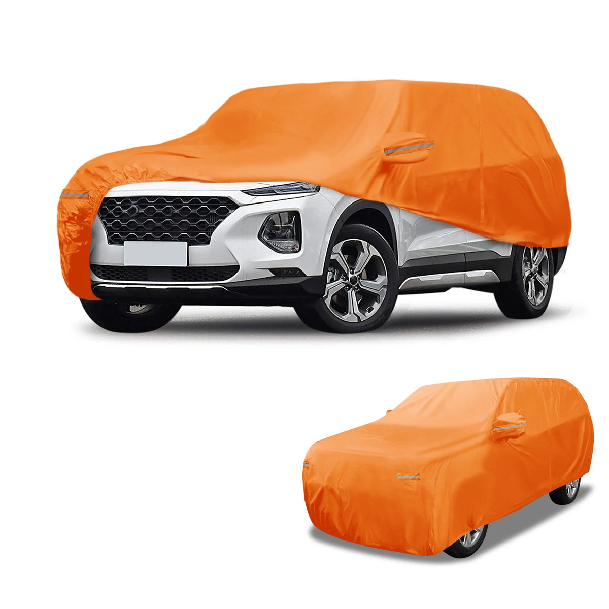 Car Cover Waterproof All Weather with Zipper for Hyundai Santa Fe (2013–2018)