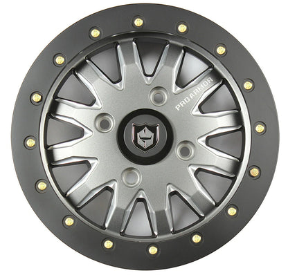 Pro Armor Halo Milled Beadlock Wheel Rim for UTV (15x7, 4/156, 38mm Offset)