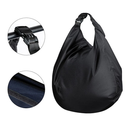 Waterproof Motorcycle Helmet Backpack with Locking System