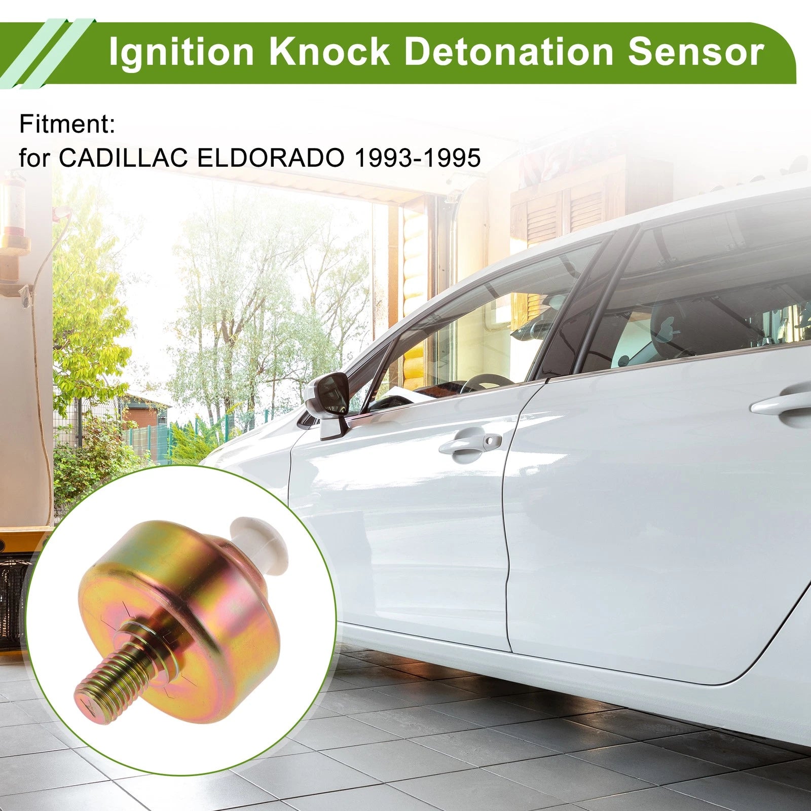 1Pc Ignition Knock Detonation Sensor No.38545125 for Cadillac Eldorado (1993–1995)