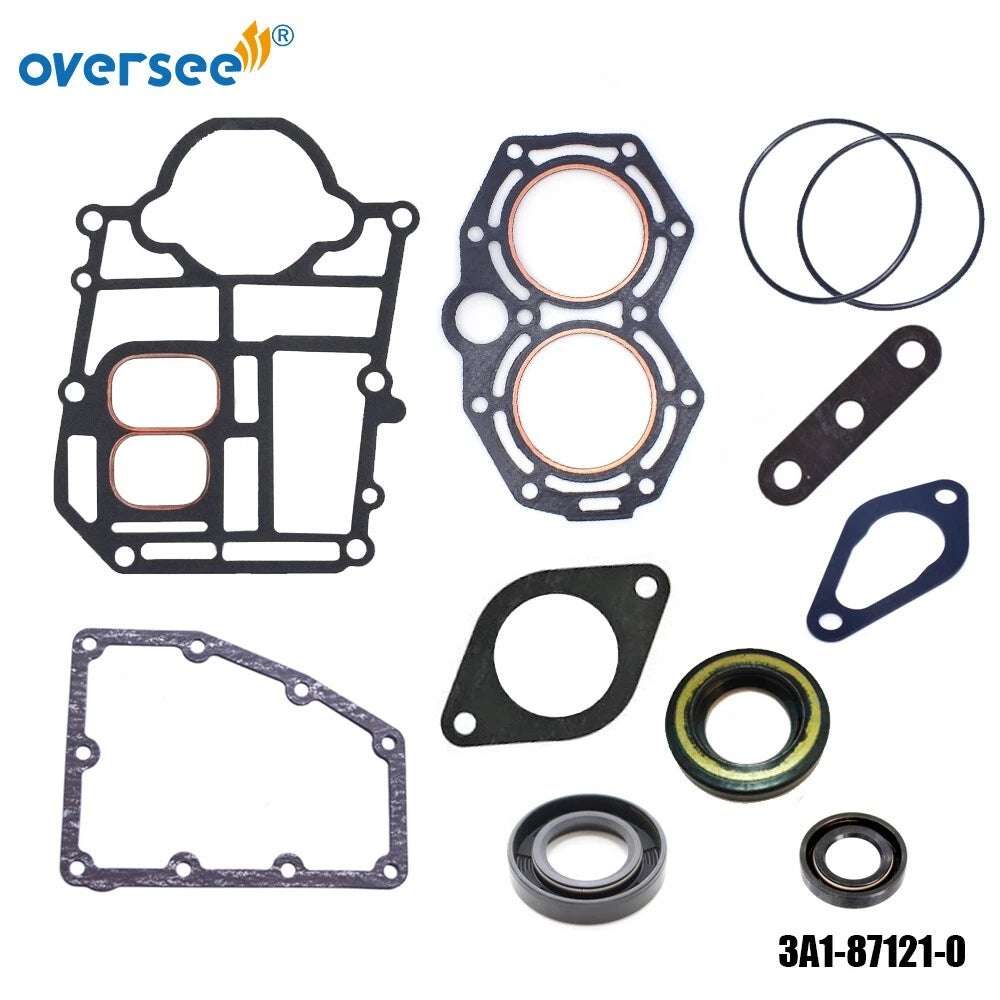 Power Head Gasket Set for Tohatsu Nissan Outboard 25 30HP (3A1-87121-0, 3A1871215M)