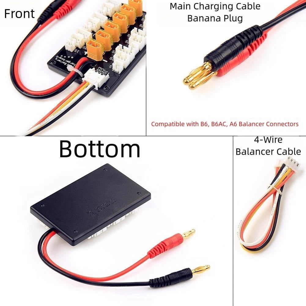 Parallel Charging Board for 1S-3S Lithium Batteries