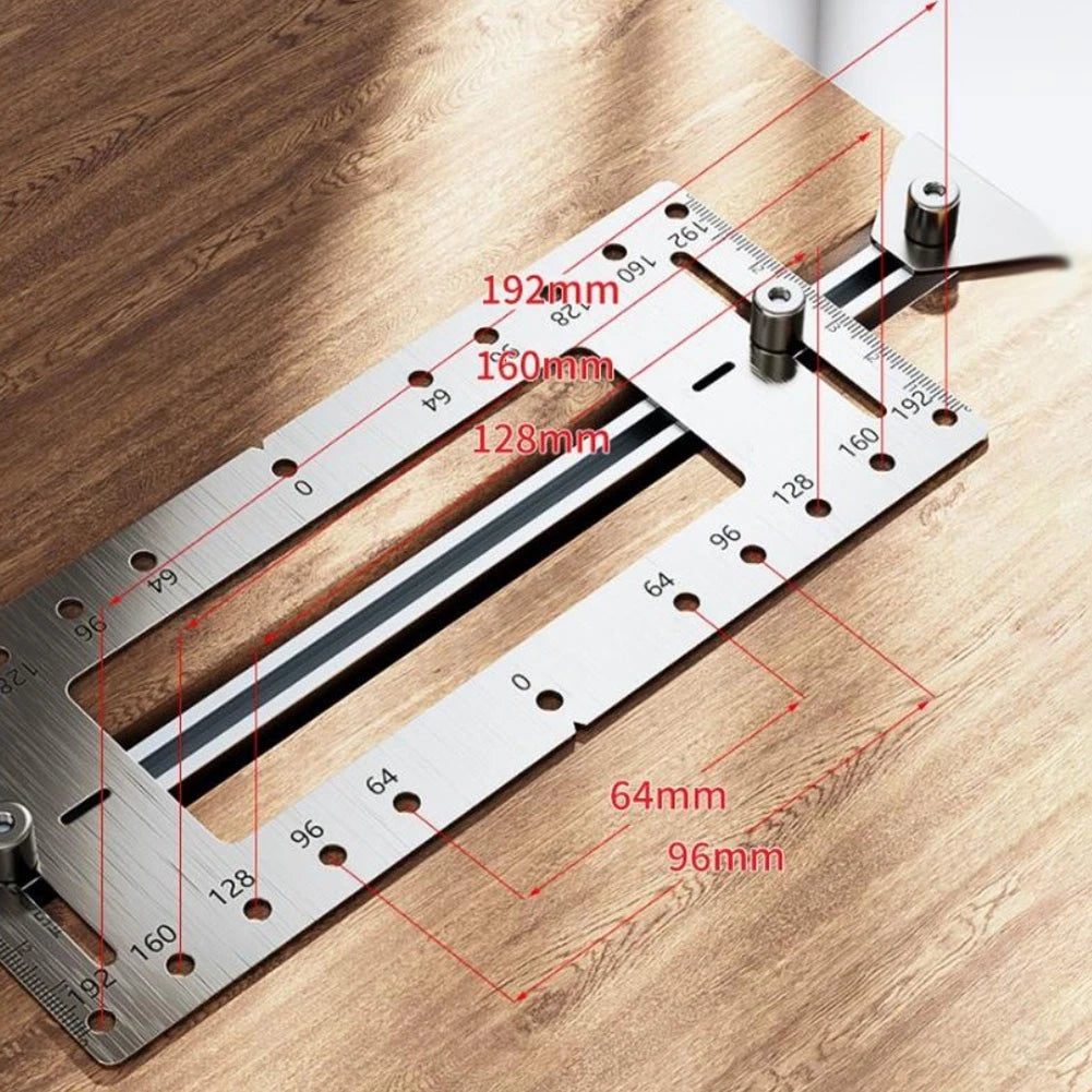 Drill Positioning Tool for Furniture Assembly (No Year Range)