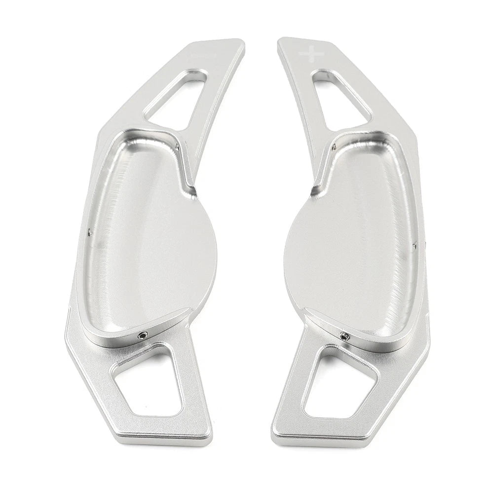 Silver Steering Wheel Shift Paddle Extension for Benz Smart Fortwo (2007–2017)