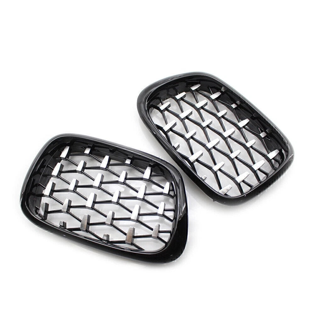 Honeycombe Mesh Front Bumper Grille for BMW E39 5-Series (1999–2003)