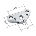 Chrome Triple Tree Top Clamp for Harley Heritage Springer FLSTS/I (1997–2003)