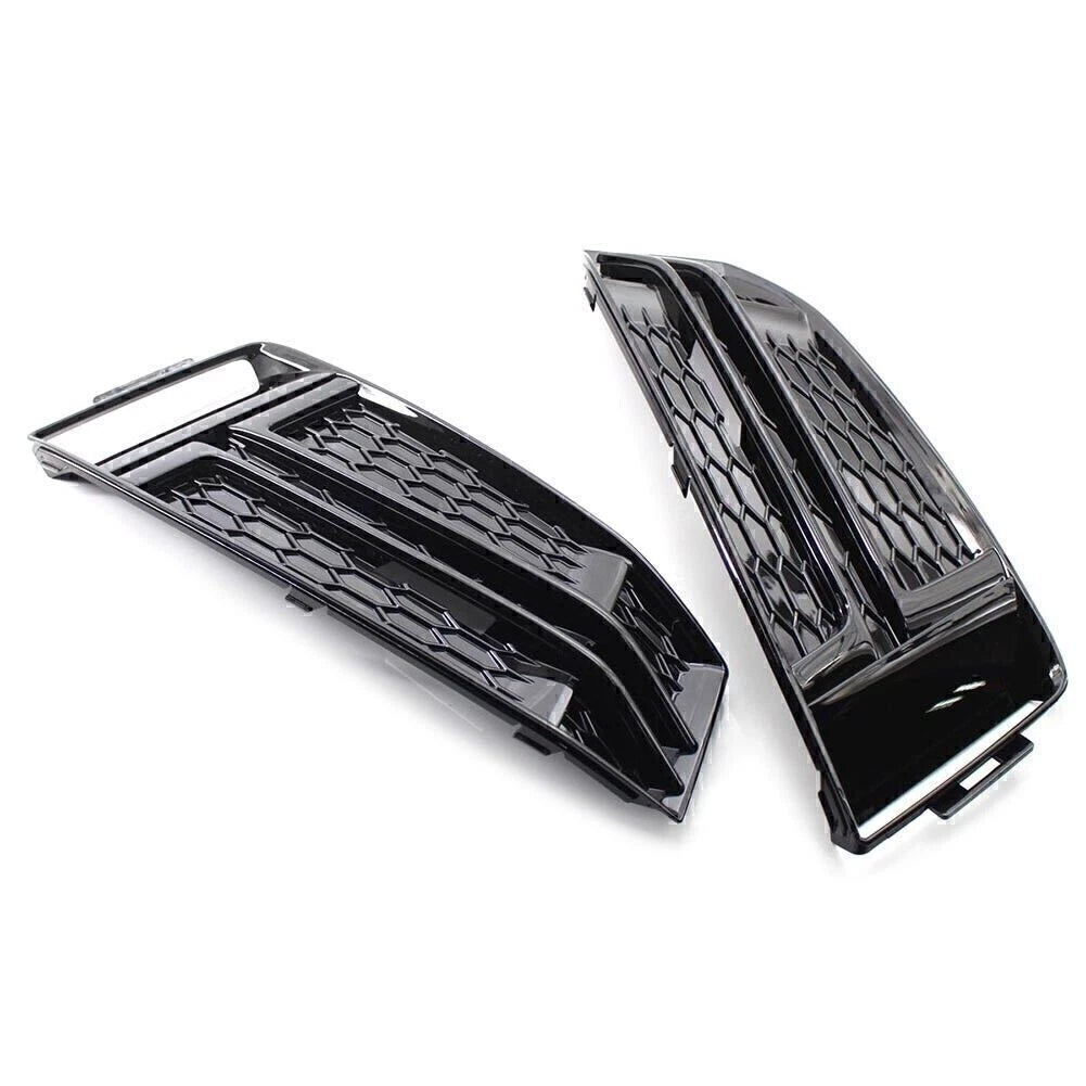 2X Front Bumper Lower Grille for Audi S4 A4 B9 (2017–2018)