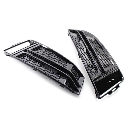2X Front Bumper Lower Grille for Audi S4 A4 B9 (2017–2018)