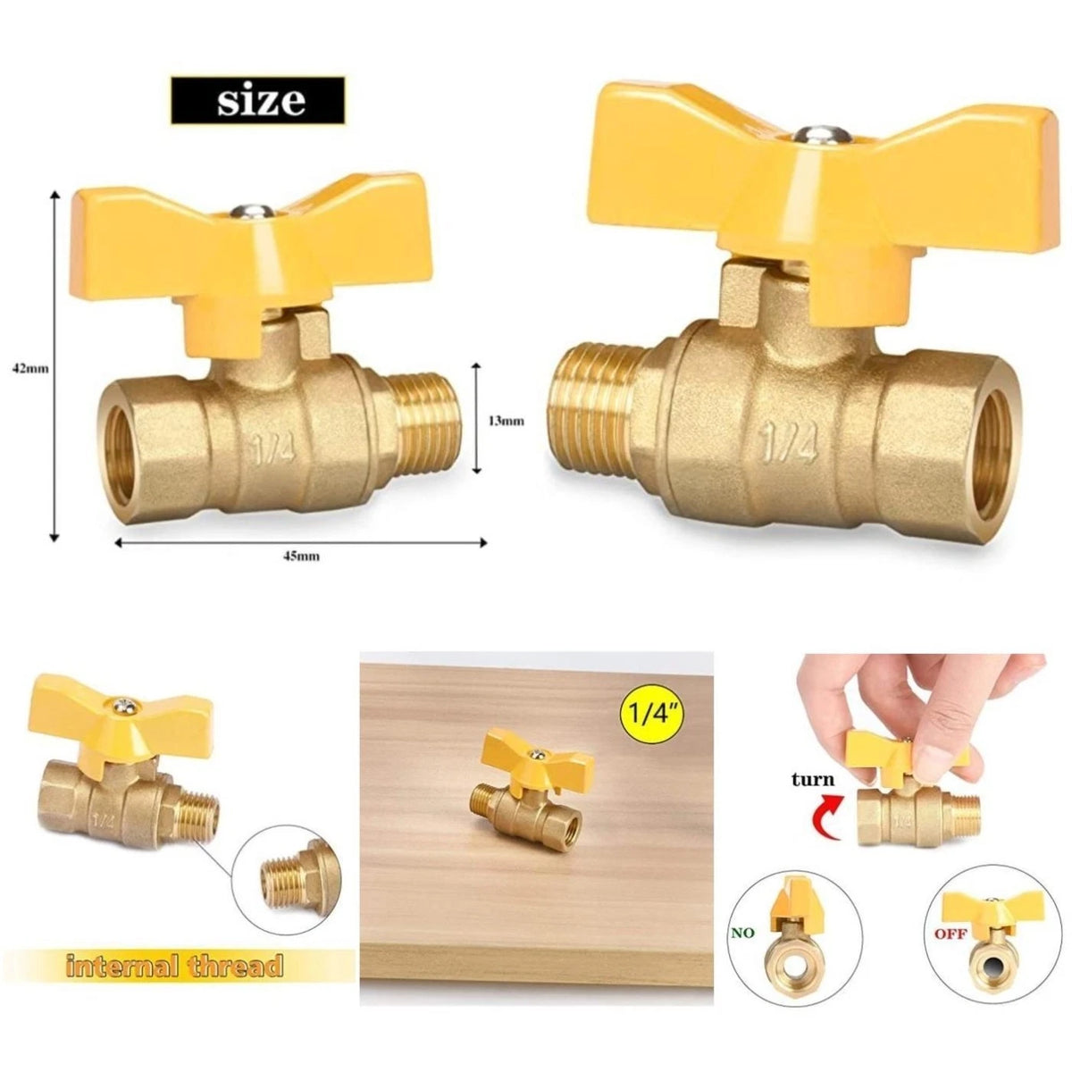 Copper Ball Valve for Natural Gas Systems