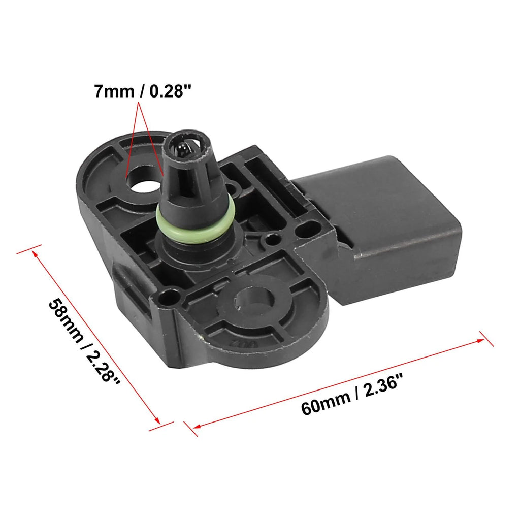 Manifold Air Pressure Sensor MAP Sensor Replacement for Volkswagen (2010–2020)