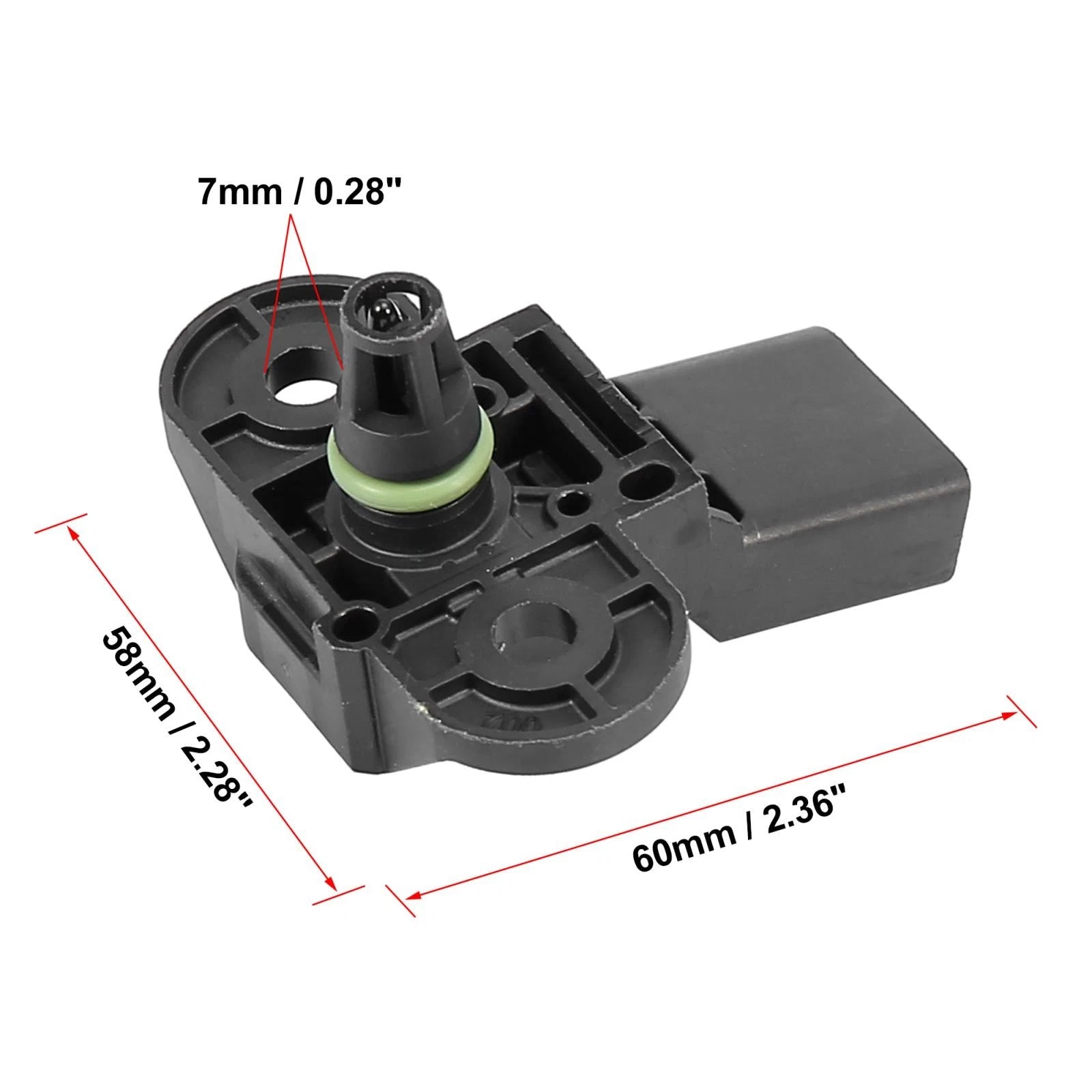 Manifold Air Pressure Sensor MAP Sensor Replacement for Volkswagen (2010–2020)