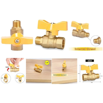Copper Ball Valve for Natural Gas Systems