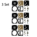 3X Carburetor Diaphragm Kit for Dolmar PS630 PS6400 PS7300 PS7900 RB-201