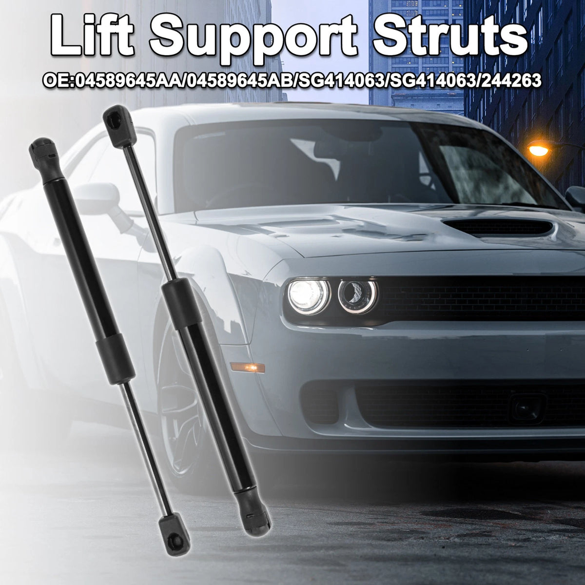 Tailgate Lift Supports Struts Upgrade for Dodge Challenger (2008–2021)