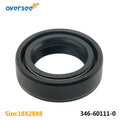 2pcs Oil Seal 18mm for Mercury Marine (26-161301) Tohatsu (346-60111)